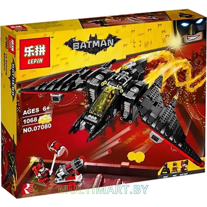 Конструктор Lepin 07080 Бэтмолет (1068 деталей)